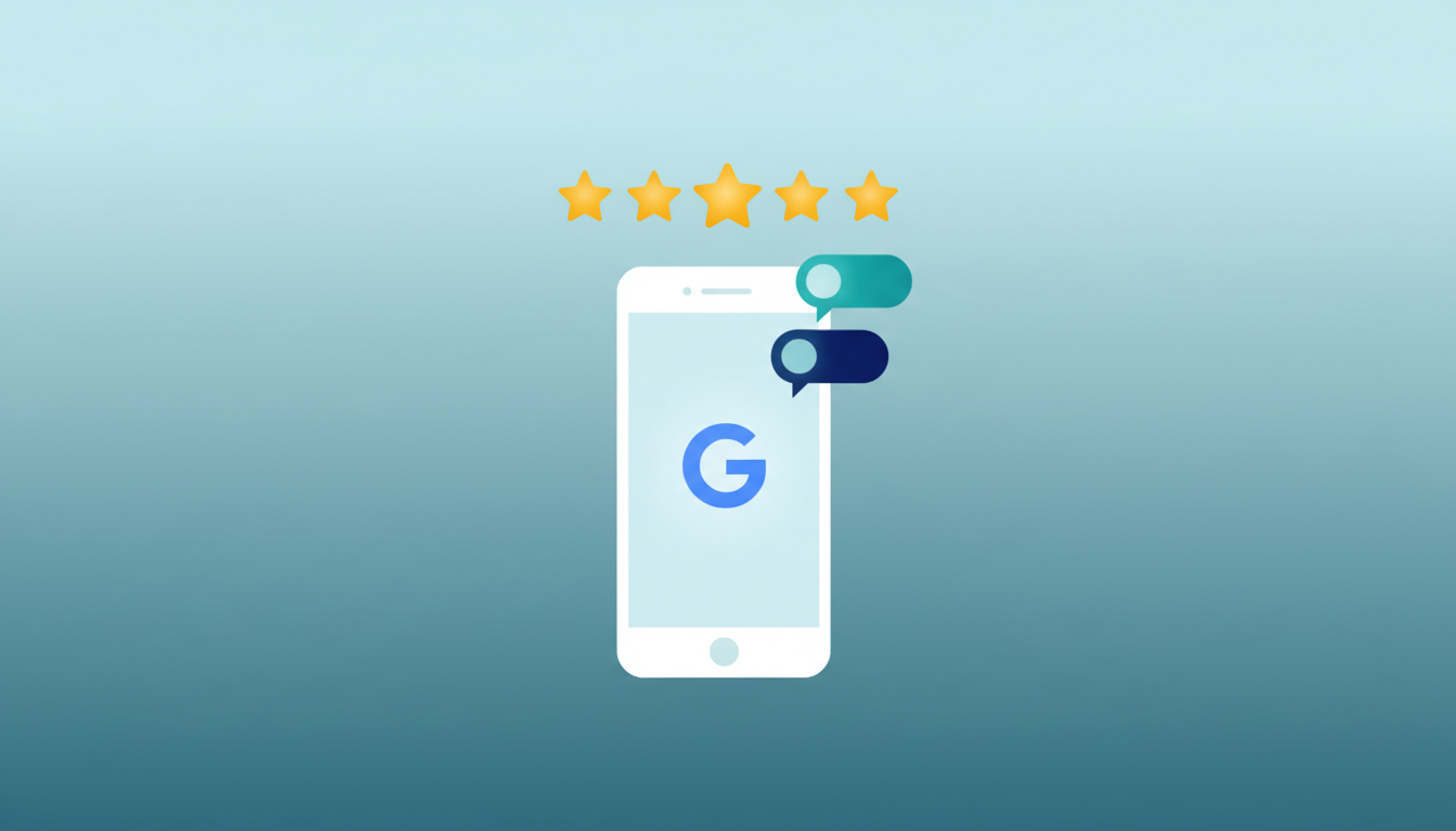Google reviews illustration