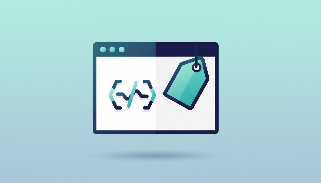 Website cost illustration