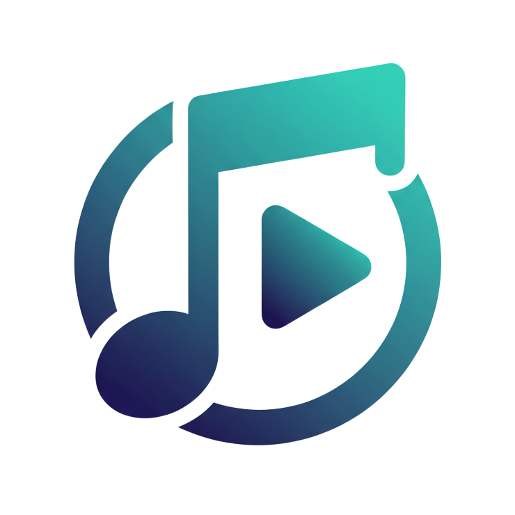 Stylized TikTok music note illustration